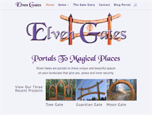Tablet Screenshot of elvengates.com